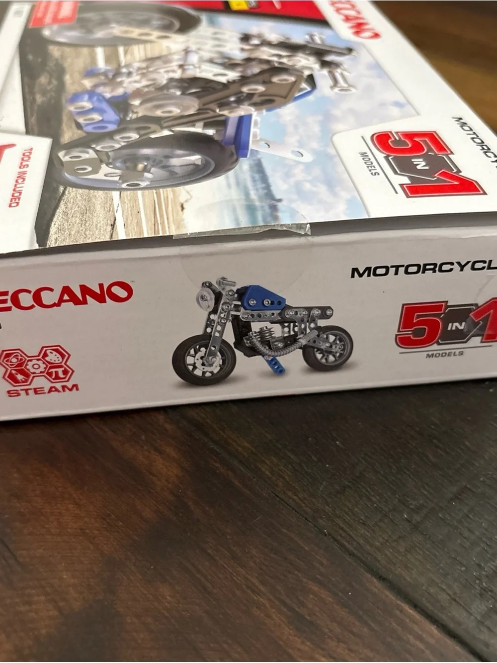 Meccano 5 IN 1 Motorcycles Motos 25205 Level 2